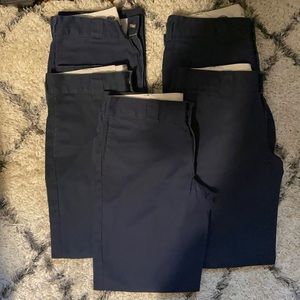 Dickies Uniform Pants - 5 pairs